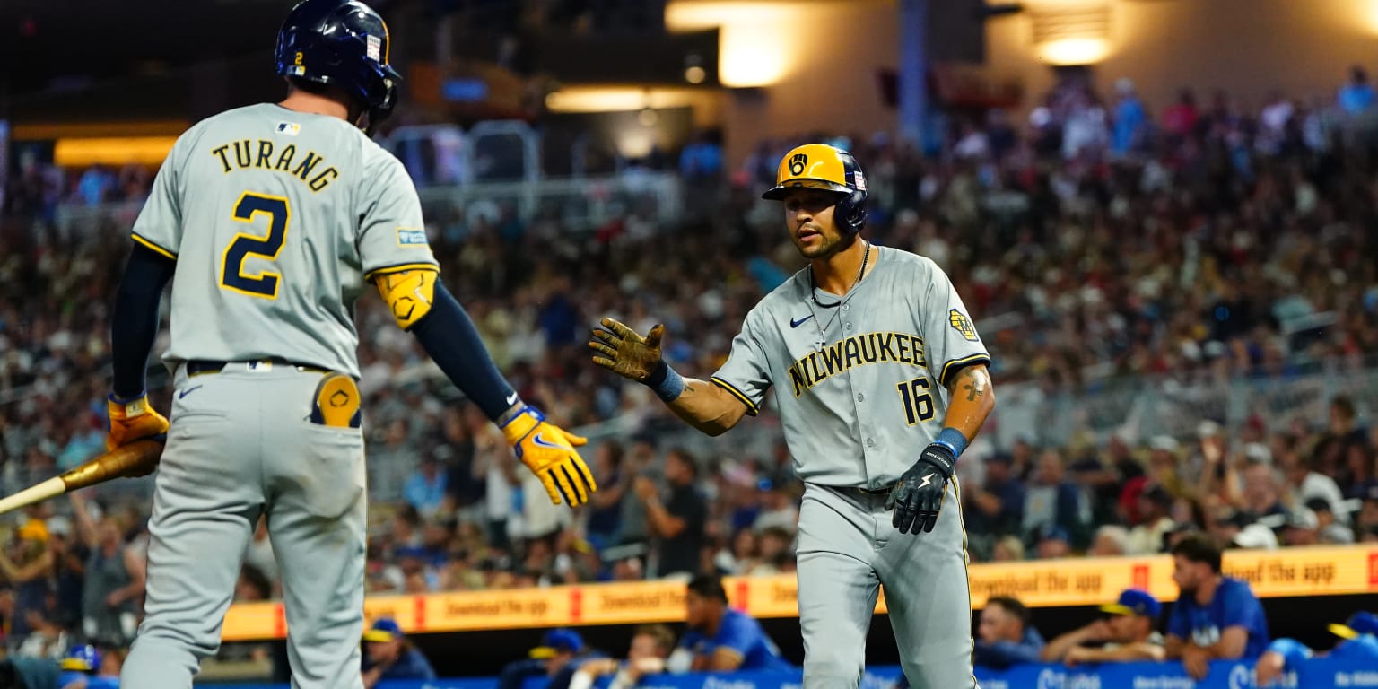 Brewers' Record-Setting Nine Stolen Bases Lead To Dominant Win