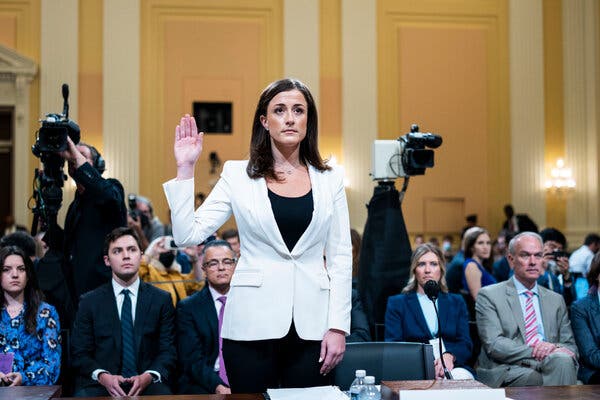 Cassidy Hutchinson Plans Memoir Detailing January 6th Testimony Cassidy Hutchinson Plans Memoir Detailing January 6th Testimony