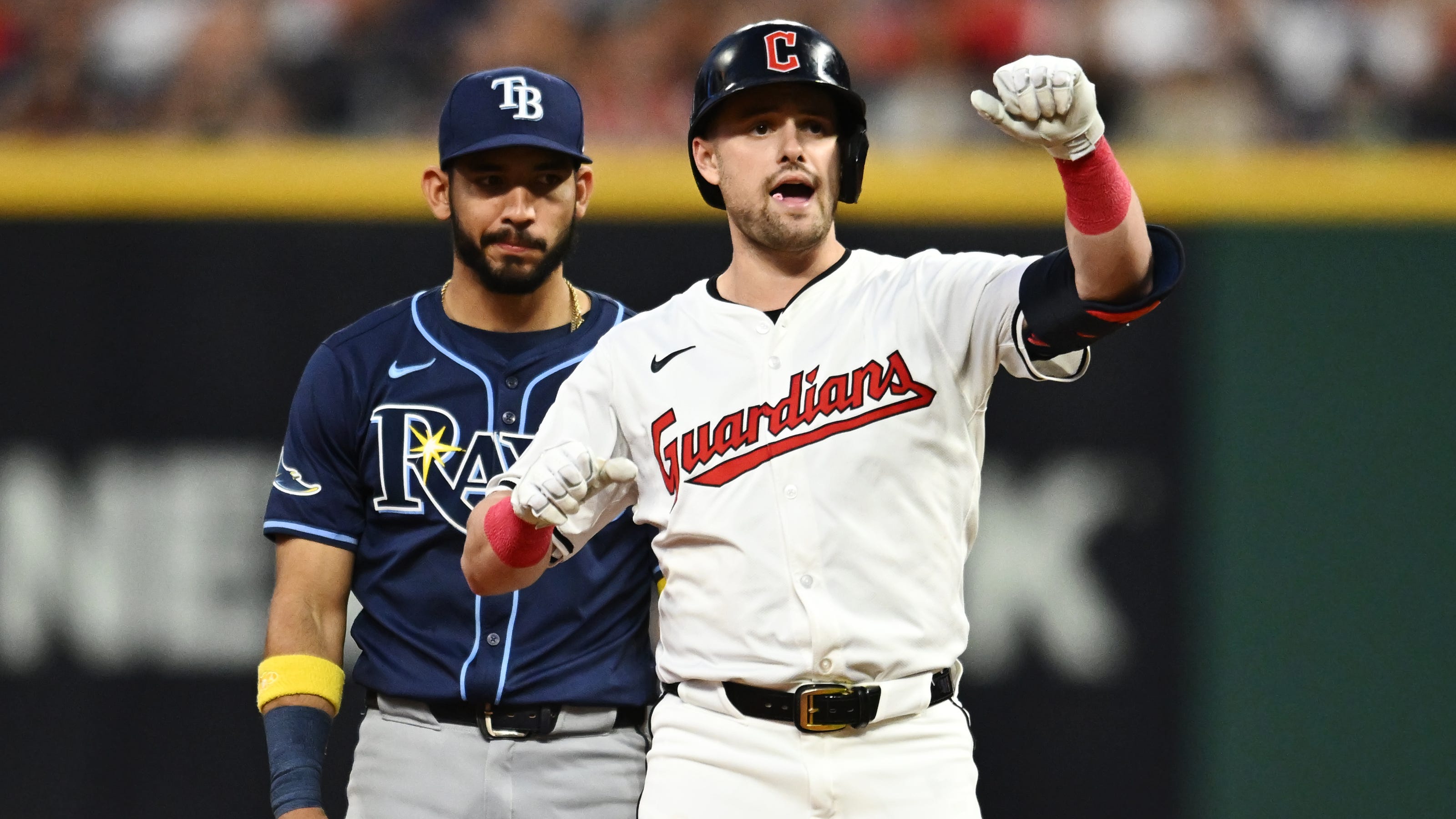 Cleveland Guardians' Lane Thomas Off To A Hot Start In Spring Training Cleveland Guardians' Lane Thomas Off To A Hot Start In Spring Training