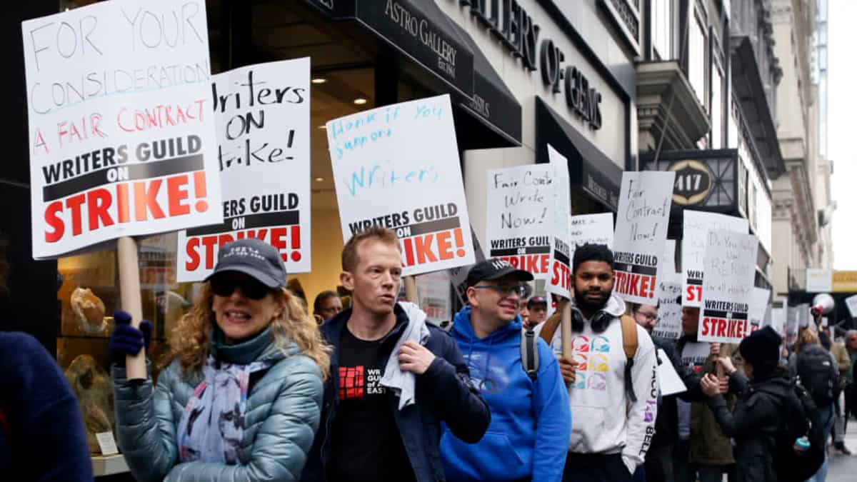Double Strike Cripples Hollywood: Writers And Actors Demand Fair Contracts Double Strike Cripples Hollywood: Writers And Actors Demand Fair Contracts