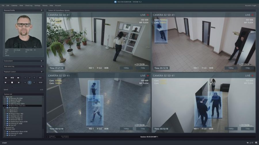 Go Ahead Entry System Using Facial Recognition At Target Field: A Review