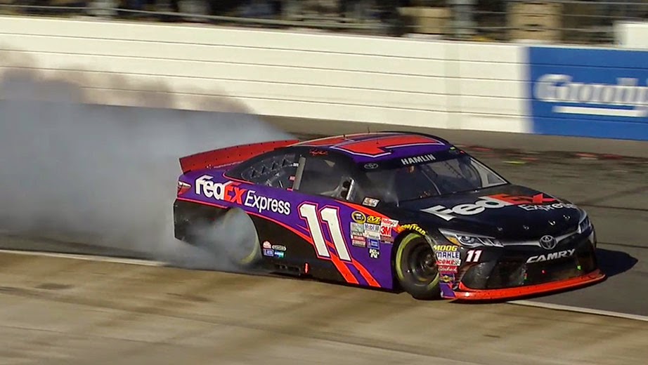 Hamlin's Martinsville Victory Ends Long Drought