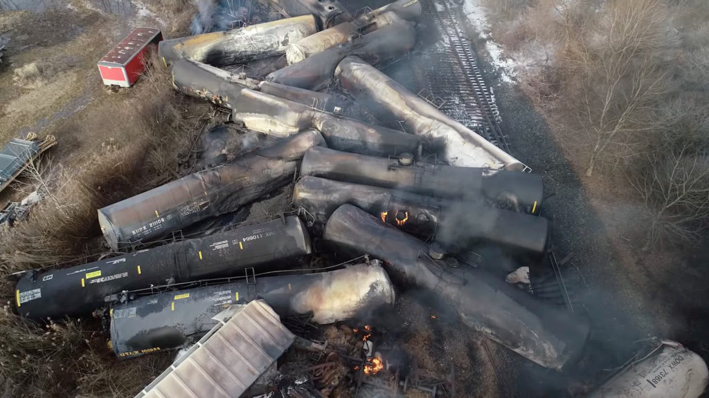Ohio Train Derailment: Toxic Chemical Lingering In Buildings Months Later Ohio Train Derailment: Toxic Chemical Lingering In Buildings Months Later