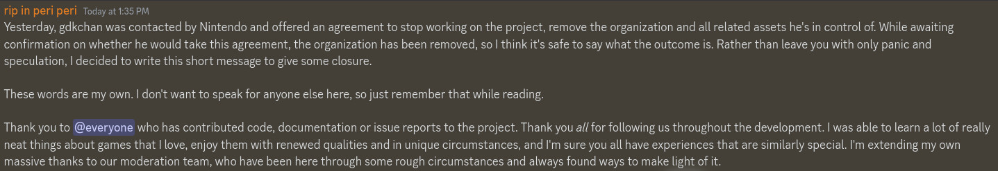 Ryujinx Emulator Shut Down Following Nintendo Contact Ryujinx Emulator Shut Down Following Nintendo Contact