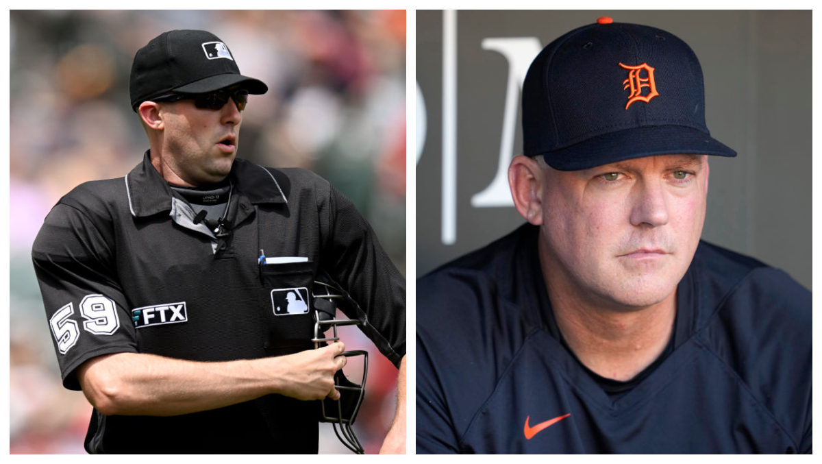 Umpire Controversy: Tigers Manager Hinch Challenges MLB On Plate Call Decision Umpire Controversy: Tigers Manager Hinch Challenges MLB On Plate Call Decision