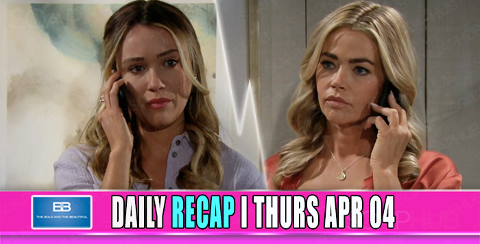 Wednesday, April 9th, The Bold And The Beautiful Recap:  ICU Crisis And Family Conflicts